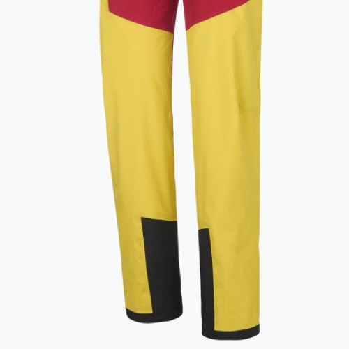 Vyriškos La Sportiva Crizzle EVO Shell geltonai raudonos spalvos žygio kelnės su membrana L76723320