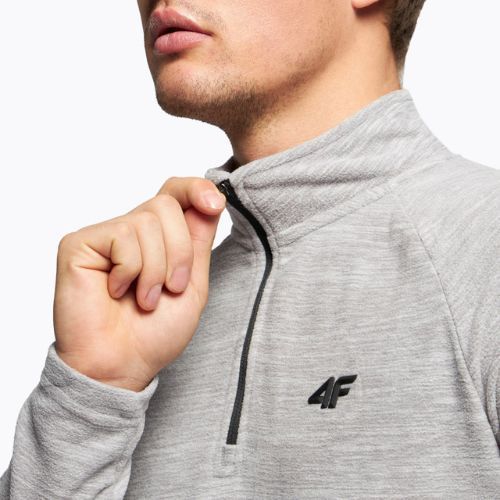 Vyriškas slidinėjimo džemperis 4F BIMP010 cold light grey melange