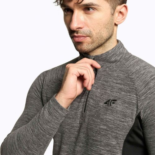 Vyriškas slidinėjimo džemperis 4F BIMP011 middle grey melange