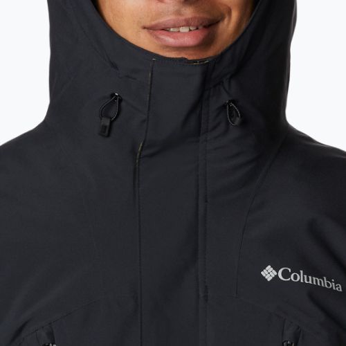 Columbia Aerial Ascender vyriška slidinėjimo striukė geltona ir juoda 1954391