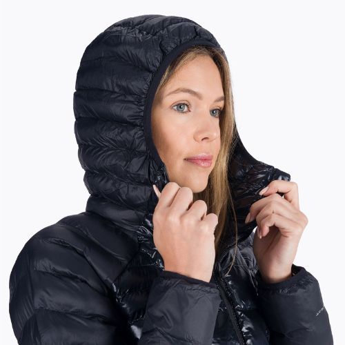 Columbia moteriška pūkinė striukė su gobtuvu Labyrinth Loop Hooded black 1955323