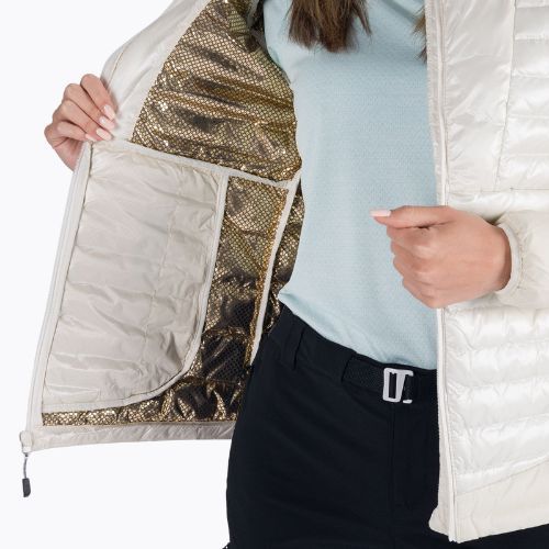 Columbia moteriška pūkinė striukė su gobtuvu Labyrinth Loop Hooded Pūkinė striukė balta 1955323