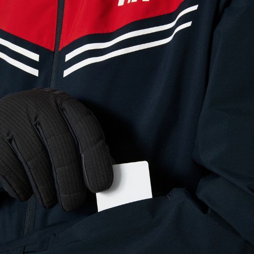 Vyriška slidinėjimo striukė Helly Hansen Alpine Insulated tamsiai mėlyna ir raudona 65874_597