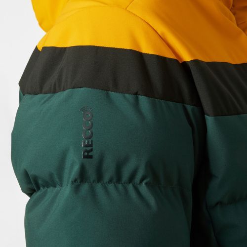 Helly Hansen vyriška slidinėjimo striukė Bossanova Puffy žalia-geltona 65781_495