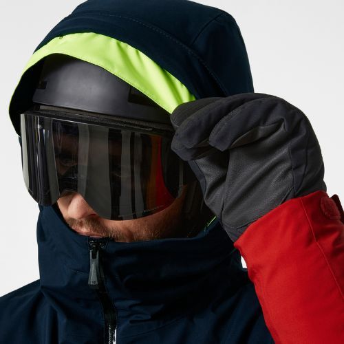 Helly Hansen vyriška slidinėjimo striukė Carv Lifaloft tamsiai mėlyna ir raudona 65777_597