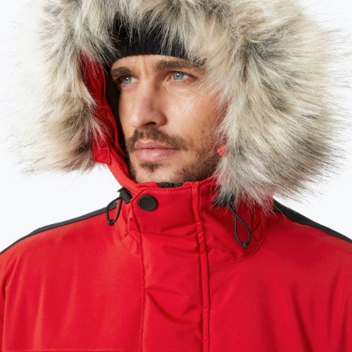 Helly Hansen vyriška striukė nuo lietaus Reine Parka raudona 53630_162
