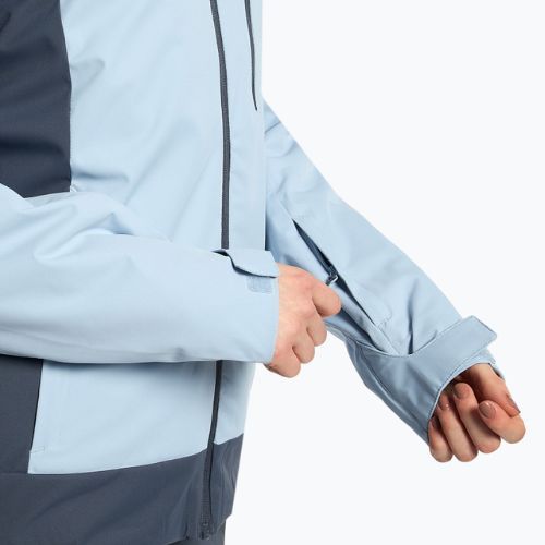 Moteriška slidinėjimo striukė 4F KUDN002 šviesiai mėlyna