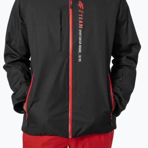 Vyriška slidinėjimo striukė 4F KUMN003 deep black