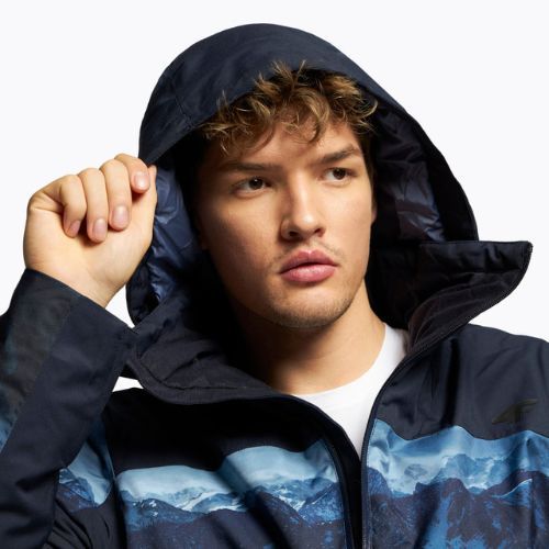 Vyriška slidinėjimo striukė 4F KUMN006 multicolour 1 allover