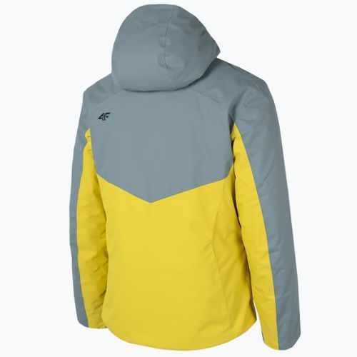 Vyriška slidinėjimo striukė 4F KUMN011 vidurinė pilka