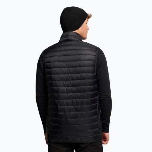 Vyriški trekingo marškinėliai be rankovių 4F KUMP001 deep black