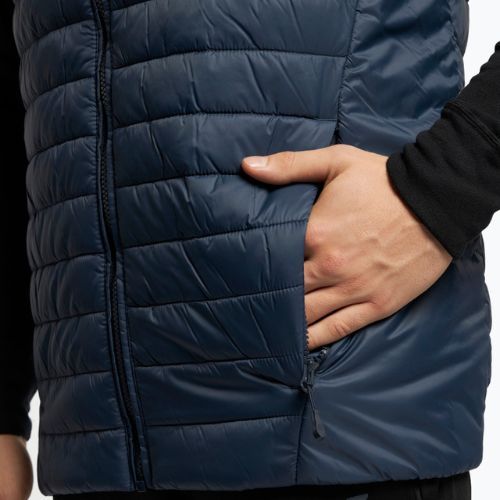 Vyriški trekingo marškinėliai be rankovių 4F KUMP001 tamsiai mėlyni