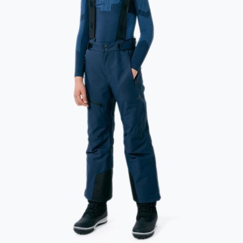 Vaikiškos slidinėjimo kelnės 4F JSPMN002 navy