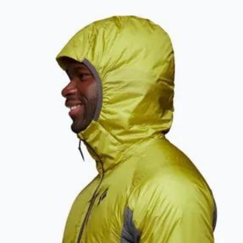 Vyriška striukė Black Diamond Vision Hybrid Hoody sulphur