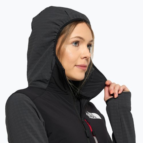 The North Face Dawn Turn Hybrid Ventrix Midlayer moteriška slidinėjimo striukė pilka NF0A7Z92MN81