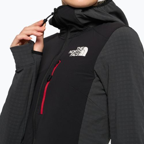 The North Face Dawn Turn Hybrid Ventrix Midlayer moteriška slidinėjimo striukė pilka NF0A7Z92MN81