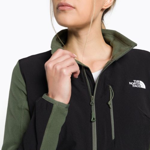 Moteriški vilnoniai džemperiai The North Face Diablo Midlayer black-green NF0A5IHUWTQ1