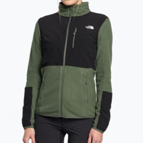 Moteriški vilnoniai džemperiai The North Face Diablo Midlayer black-green NF0A5IHUWTQ1