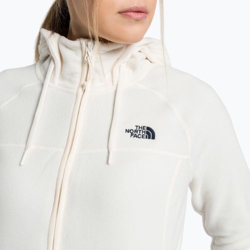 Moteriški vilnoniai džemperiai su gobtuvais The North Face Homesafe FZ Fleece Hoodie white NF0A55HNR8R1