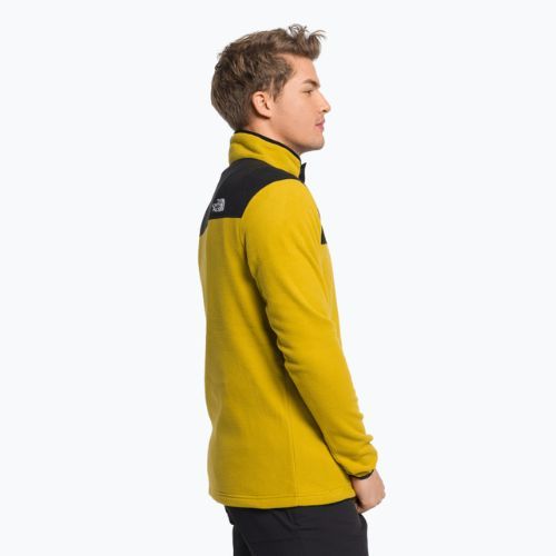 Vyriški vilnoniai džemperiai The North Face Homesafe Snap Neck Fleece Pullover yellow NF0A55HM76S1
