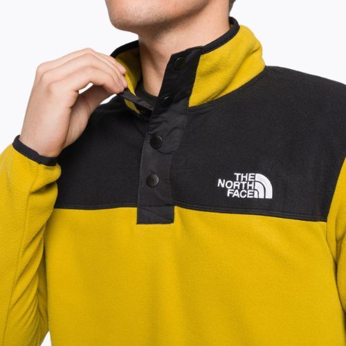 Vyriški vilnoniai džemperiai The North Face Homesafe Snap Neck Fleece Pullover yellow NF0A55HM76S1