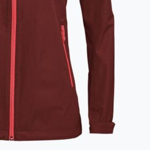 Salewa moteriška striukė nuo lietaus Puez Aqua 3 PTX bordo spalvos 00-0000024546