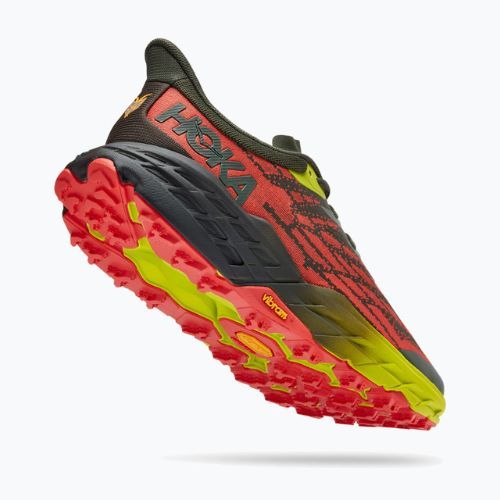 HOKA Speedgoat 5 vyriški bėgimo bateliai tamsiai žalia 1123157-TFST