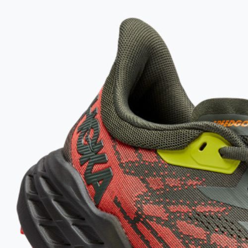 HOKA Speedgoat 5 vyriški bėgimo bateliai tamsiai žalia 1123157-TFST