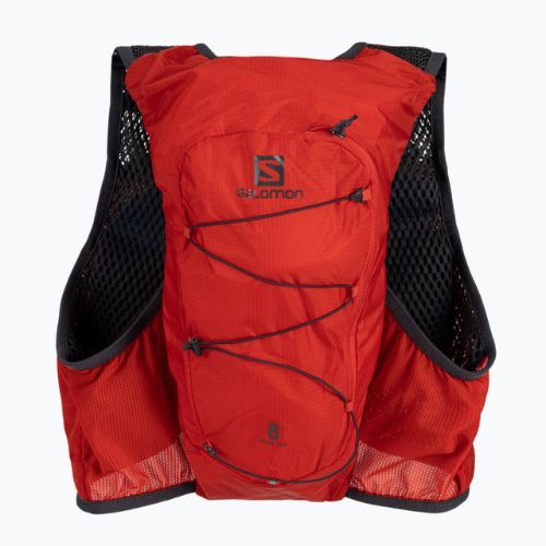 Salomon Active Skin 8 komplektas bėgimo liemenė raudona LC1909600