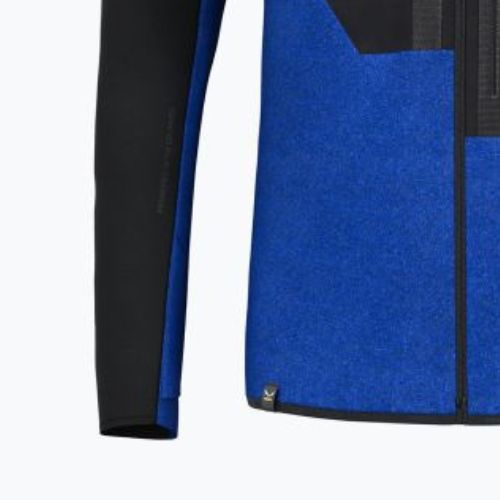 Vyriškas Salewa Ortles AM vilnonis džemperis juodai mėlynas 00-0000028178