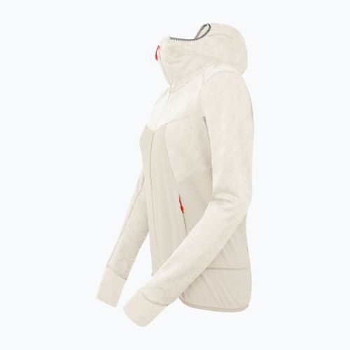 Moteriški Salewa Puez Hybrid PL FZ Hoody vilnonis džemperis beige 00-0000027389