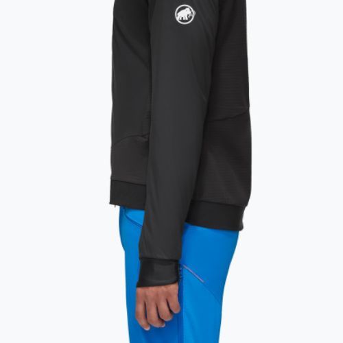 Mammut Aenergy IN Hybrid vyriška juodai oranžinė striukė