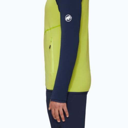 Mammut Aconcagua ML vyriškas džemperis trekkingui žalias/žalias