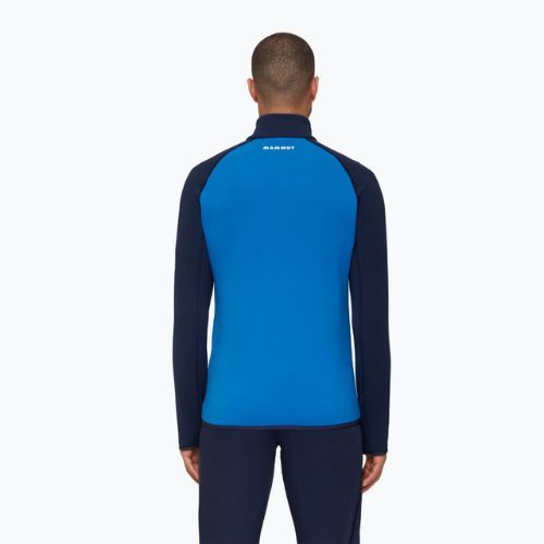 Mammut Aconcagua ML vyriškas džemperis trekkingui mėlynos ir tamsiai mėlynos spalvos