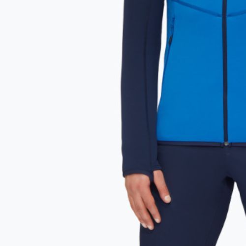 Mammut Aconcagua ML vyriškas džemperis trekkingui mėlynos ir tamsiai mėlynos spalvos