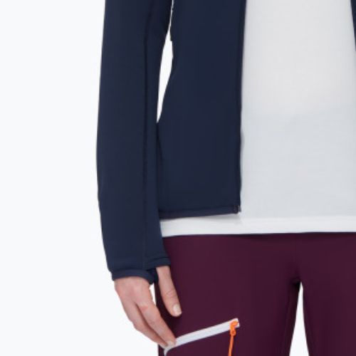 Mammut Aconcagua ML Moteriškas džemperis su gobtuvu tamsiai mėlynas