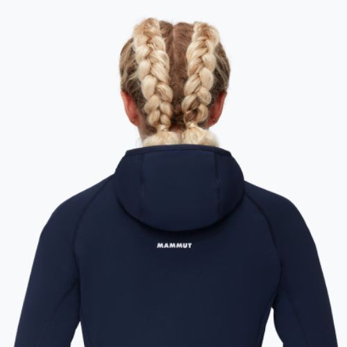 Mammut Aconcagua ML Moteriškas džemperis su gobtuvu tamsiai mėlynas