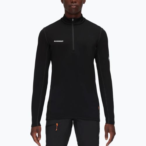 Mammut Aenergy ML Half Zip Pull vyriškas džemperis trekkingui juodas