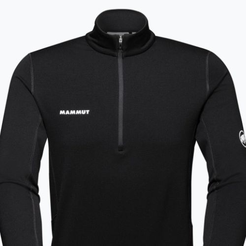 Mammut Aenergy ML Half Zip Pull vyriškas džemperis trekkingui juodas