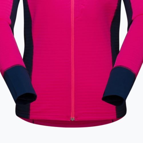 Mammut Taiss Light ML moteriškas vilnonis džemperis rožinės ir tamsiai mėlynos spalvos