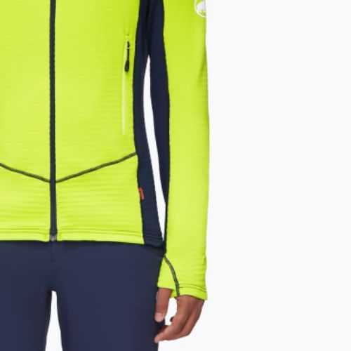 Vyriški Mammut Taiss Light ML vilnoniai džemperiai su gobtuvu Green/Green