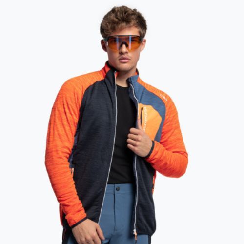 CMP vyriška striukė 32G2857 oranžinė ir tamsiai mėlyna 32G2857/N950