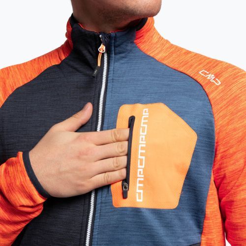 CMP vyriška striukė 32G2857 oranžinė ir tamsiai mėlyna 32G2857/N950