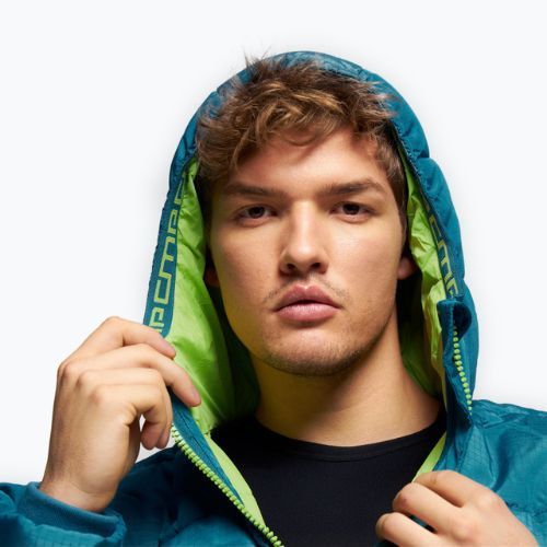 Vyriška CMP striukė su kapišonu žalia 32Z2957