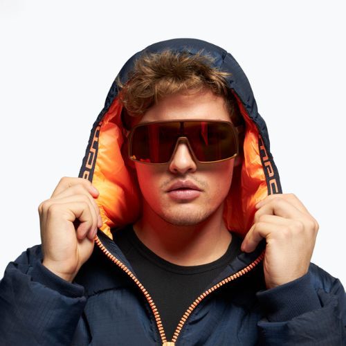 Vyriška CMP striukė su kapišonu tamsiai mėlyna 32Z2957