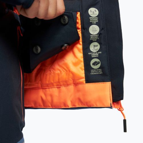 Vyriška CMP mėlyna ir tamsiai mėlyna slidinėjimo striukė 32Z3007