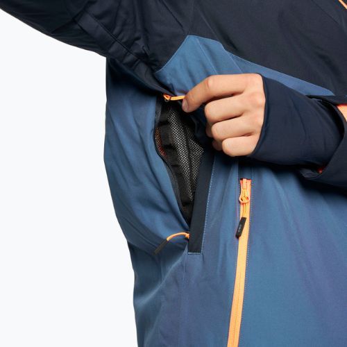 Vyriška CMP mėlyna ir tamsiai mėlyna slidinėjimo striukė 32Z3007