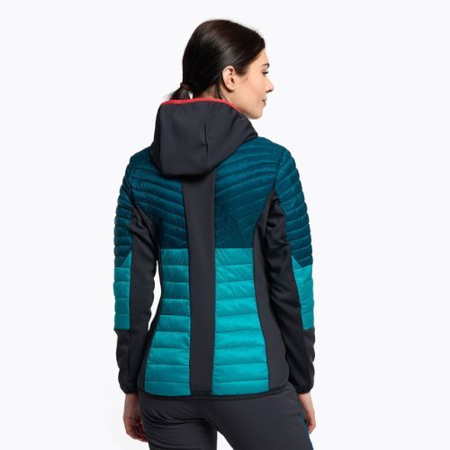 CMP moteriška hibridinė striukė žalia 32Z4206