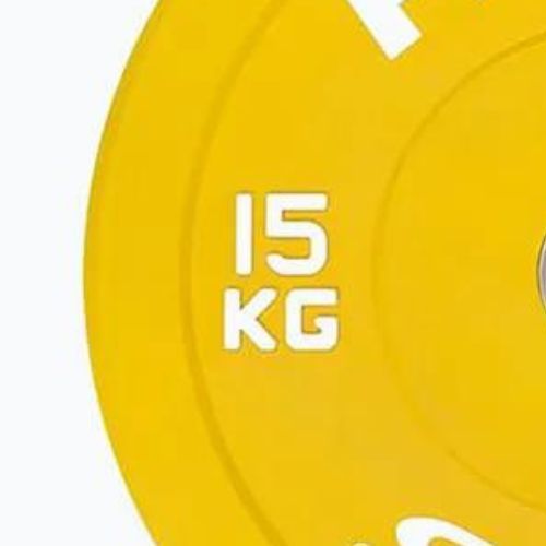 Olimpiniai bamperio svoriai HMS CBR15 geltoni 17-61-022
