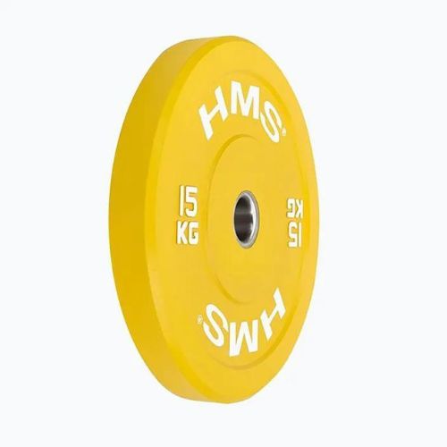 Olimpiniai bamperio svoriai HMS CBR15 geltoni 17-61-022
